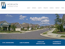 Tablet Screenshot of horvathassociates.com